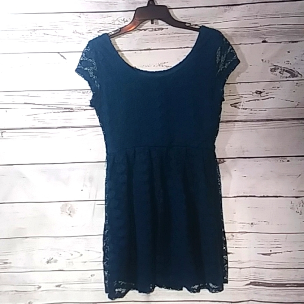 Love reign Aqua Blue Dress Medium